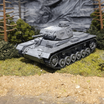 Panzer III Ausf F - German WWII Tank