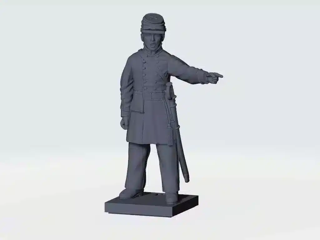 Artillery crew 2 - Confederate Army Officer