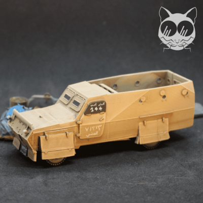 DIY BTR Freedom Fighter Wheeled Armored Vehicle