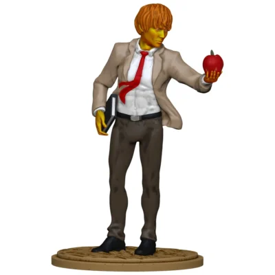 Giving teacher an apple