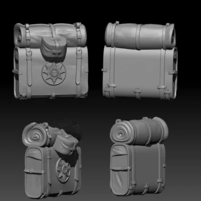 Coldstream Guards 1815 - 5x Knapsacks only