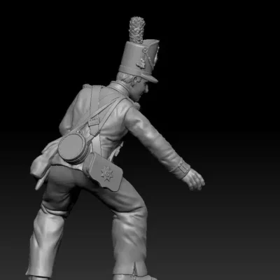 Coldstream Guards 1815 - Reaching down no backpack