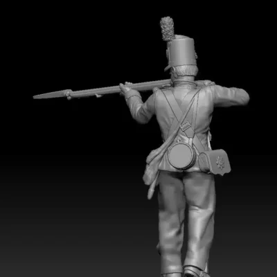 Coldstream Guards 1815 - Walking aiming no backpack