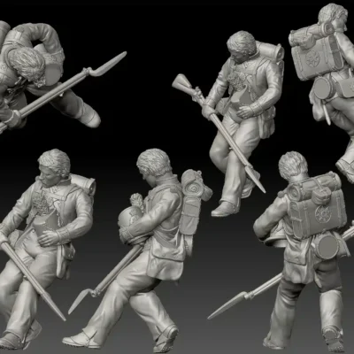 Coldstream Guards 1815 - Leaning back