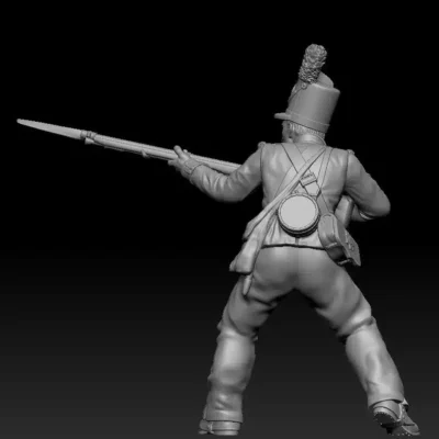 Coldstream Guards 1815 - Standing ready no backpack