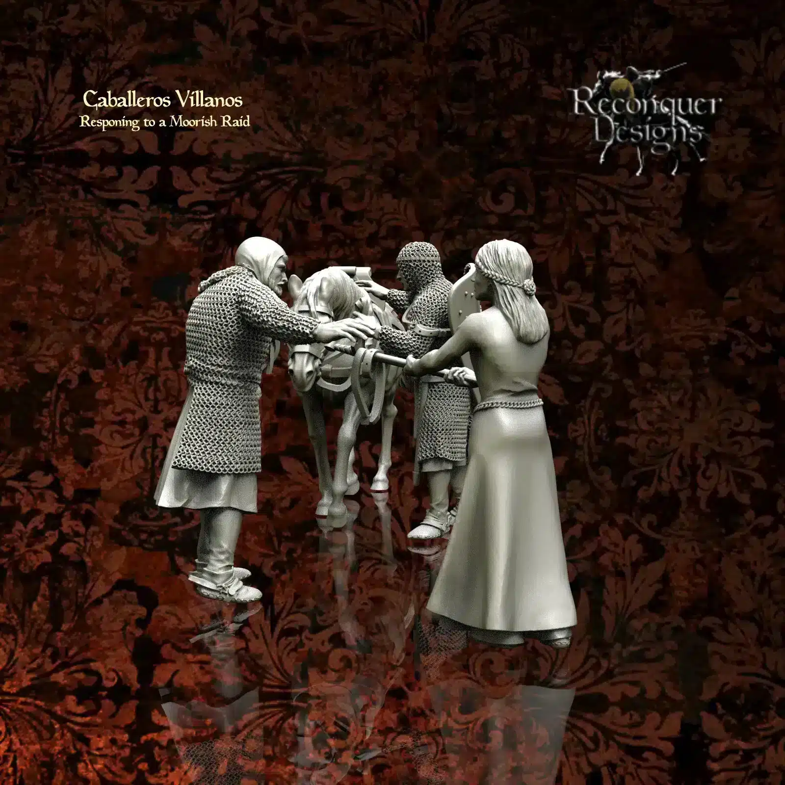 Two soldier and a woman - Image 3