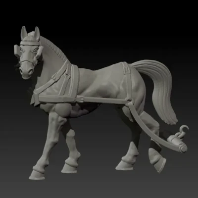 Carriage horse version 2
