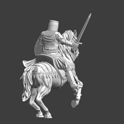 Medieval English Knight - Mounted - NCM