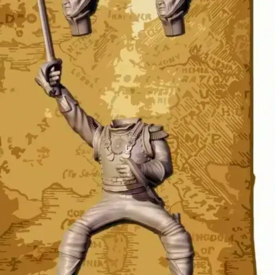 Napoleonic French Heavy Cavalry Carabinier officer