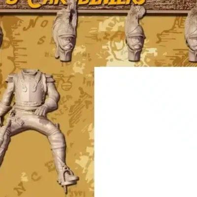 Napoleonic French Heavy Cavalry, Cuirassier / Carabinier rider 1E