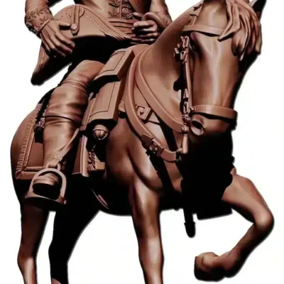 Napoleonic French Cuirassier and Carabinier - General of division