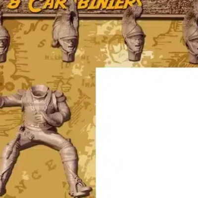 Napoleonic French Heavy Cavalry, Cuirassier / Carabinier rider 6