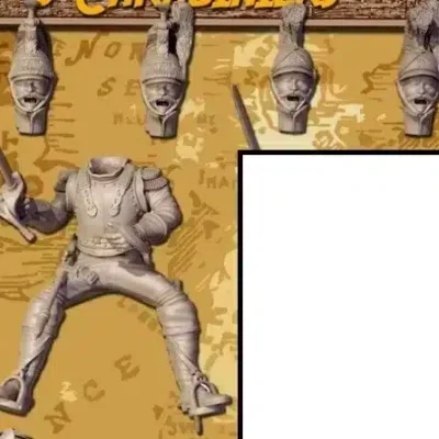 Napoleonic French Heavy Cavalry, Cuirassier / Carabinier rider 7