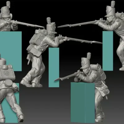 Coldstream Guards 1815 - Aiming down