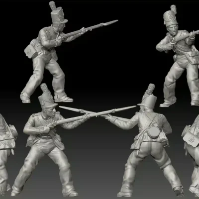 Coldstream Guards 1815 - Standing ready