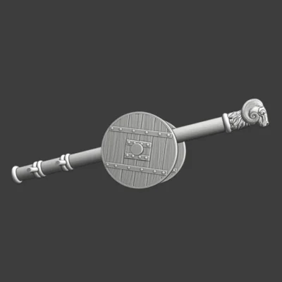 Simple medieval ram - siegewarfare - NCM