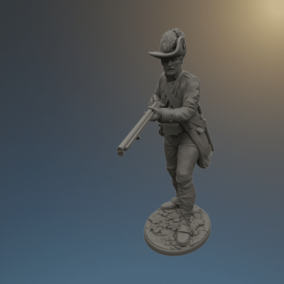 Wayne's Legion of the United States 1794, advancing forward