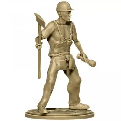 Construction Worker in hardhat