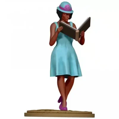 Bookworm in dress