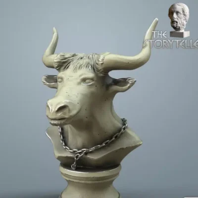 bust of minotaur