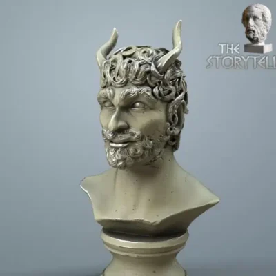 bust of satyr