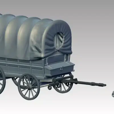 1858 Model 6 mule wagon, larger