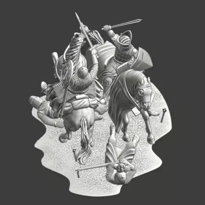 Lake Peipus 1242 - Battle between Teutonic Order and Novgorod - NCM