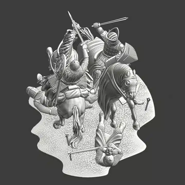 Lake Peipus 1242 - Battle between Teutonic Order and Novgorod - NCM