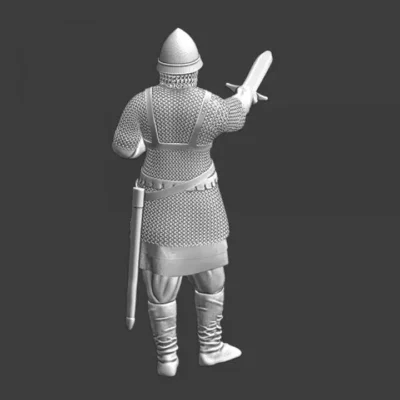 Medieval Byzantine captain with sword - NCM