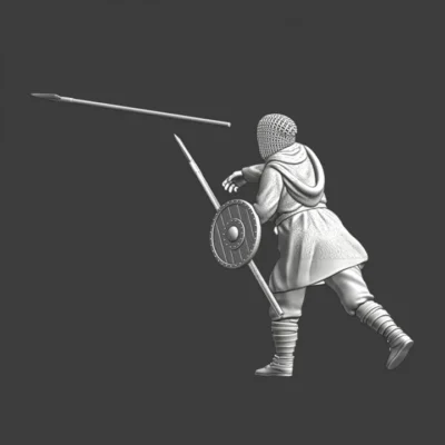 Medieval auxiliary - Javelin thrower - NCM