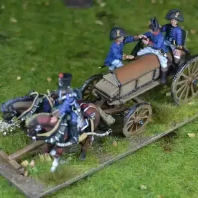 French Napoleonic surgeon wurst wagon set