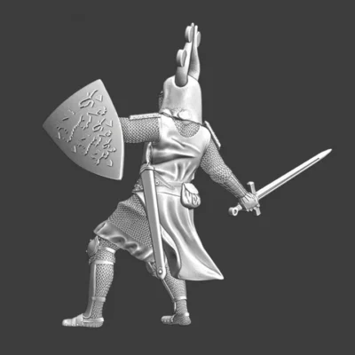 Medieval Danish King Valdemar - Battle of Visby - NCM