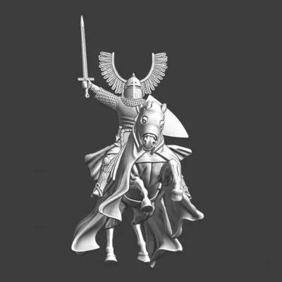 Medieval Teutonic Grand Master - charging - NCM