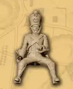 french napoleonic ammunition caisson driver 2