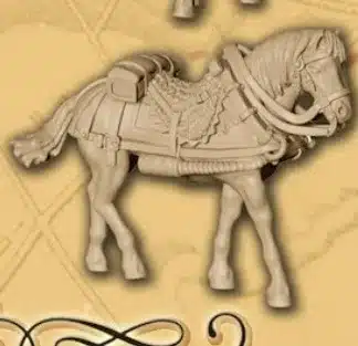 french napoleonic ammunition caisson horse 4