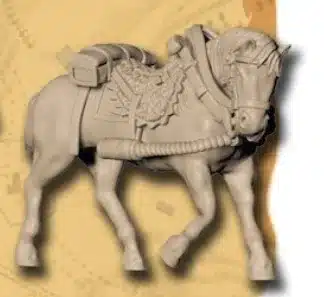french napoleonic limber horse 3