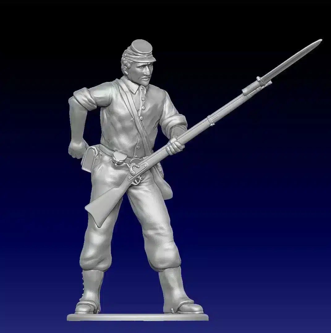 Reaching for cartridge in Bummer hat, gaiters