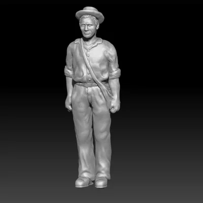 Standling still shirt porkpie