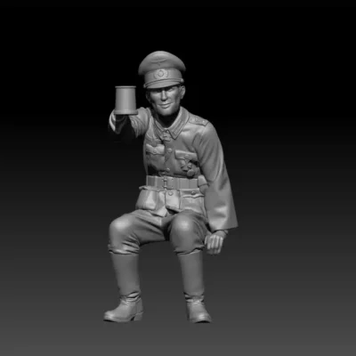 German officers cheers AS