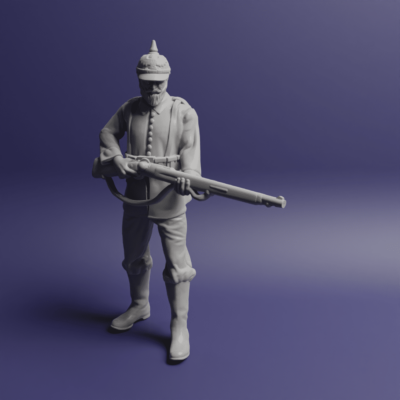 WW1 German Army Soldier on guard