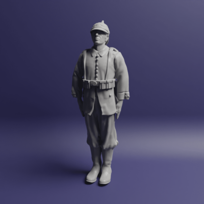 WW1 German Army Soldier standing