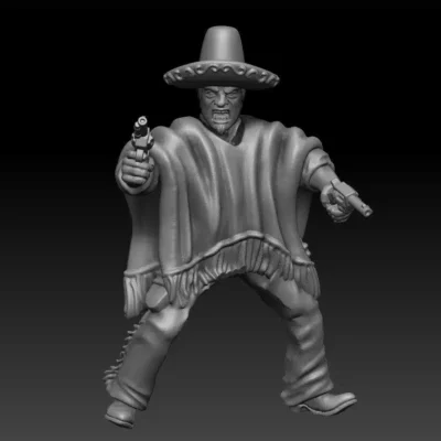 mexican bandit rider, version 7