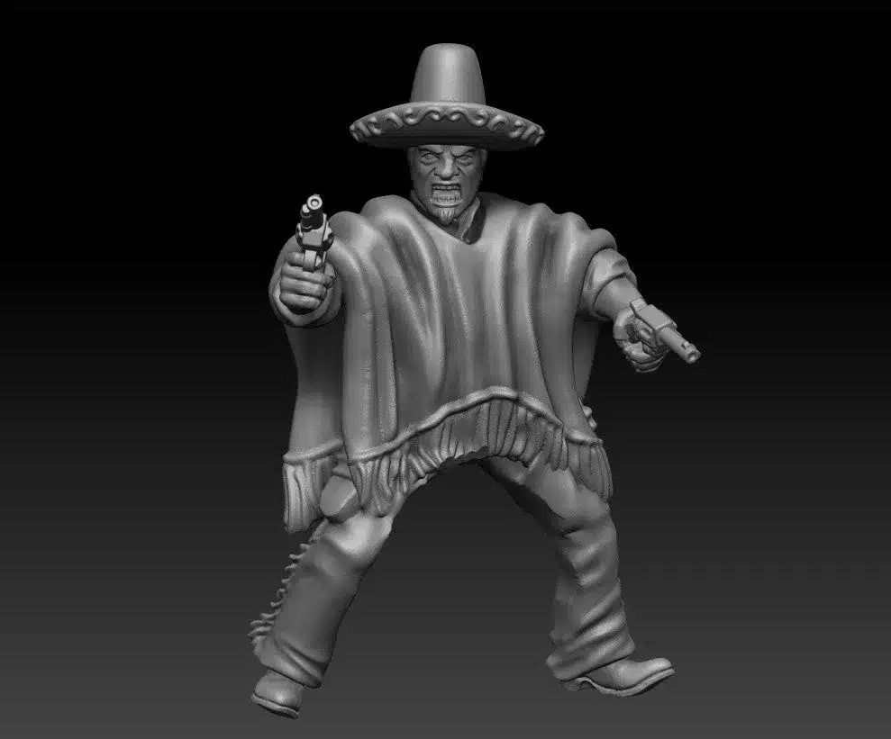 mexican bandit rider, version 7