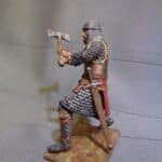 Medieval crusader knight with double axe - NCM photo review