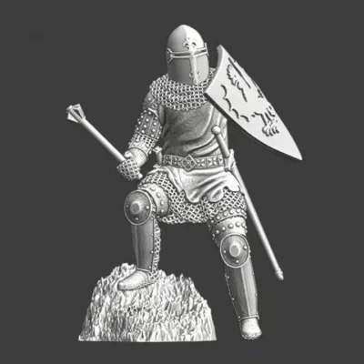 Medieval crusader knight - Sugar Loaf helmet - NCM