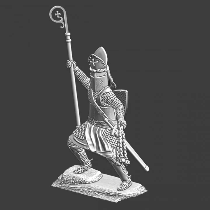 Medieval fighting bishop - NCM