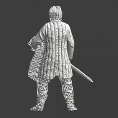 Medieval Knight (Birger Jarl) at camp - NCM