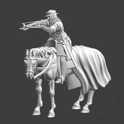 Medieval mounted crossbowman - NCM
