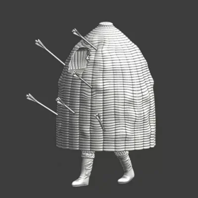 Medieval personal wicker protection - NCM