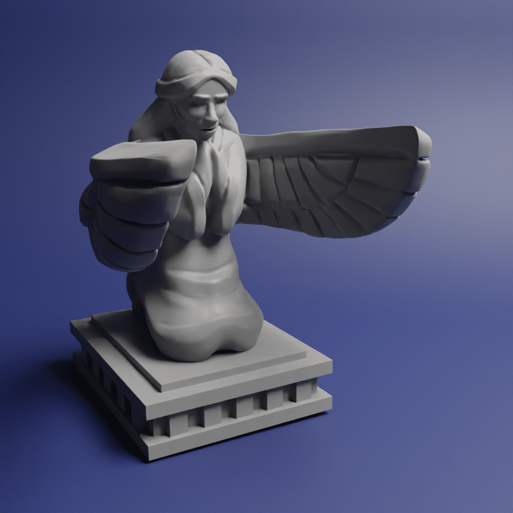 Hebrew Ark of the covenant cherub